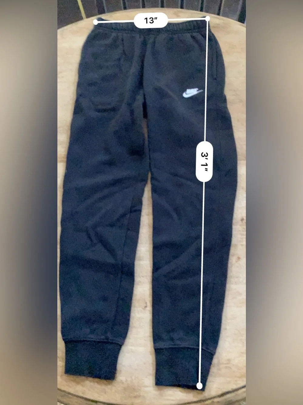 Nike SW Men’s Sz XS Black Club Fleece Joggers